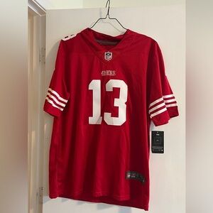 NFL 49ers Red Jersey Brock Purdy